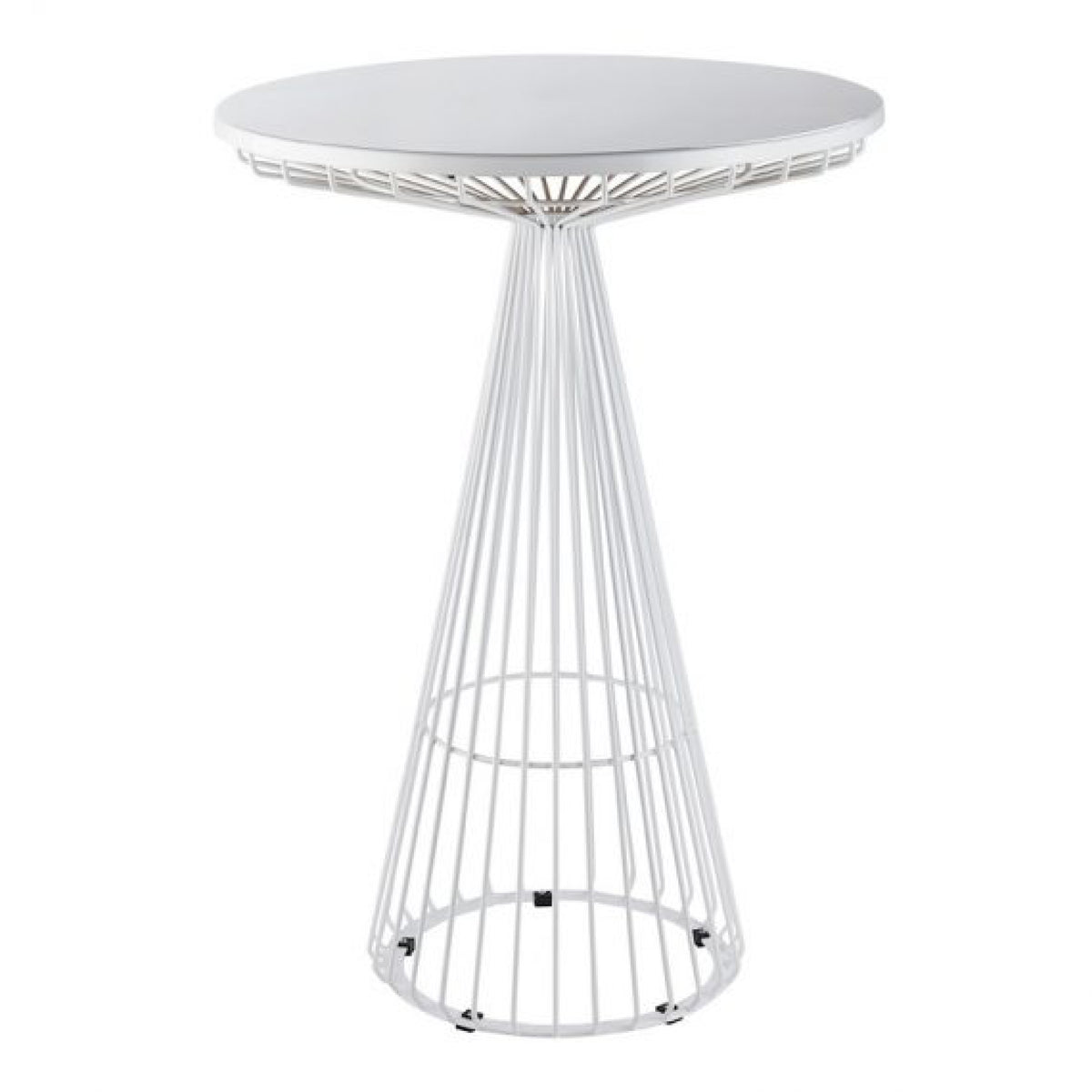 White wire 2025 bar stools